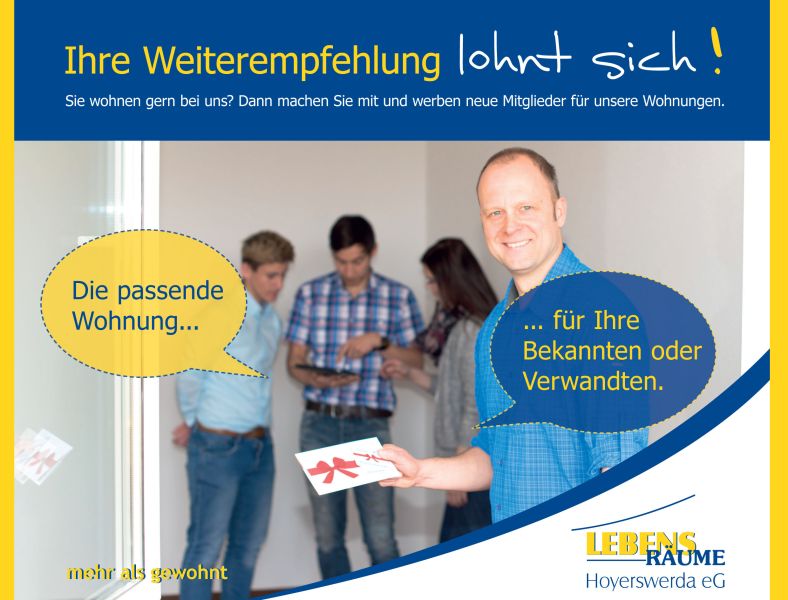 Empfehlen Sie uns weiter!