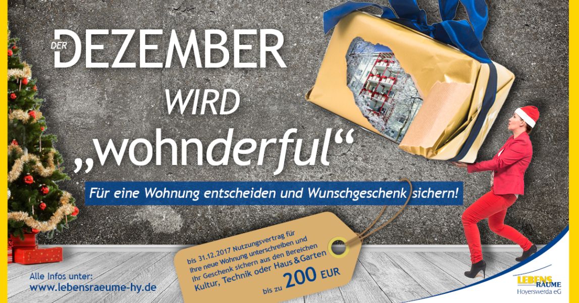 Der Dezember wird „wohnderful“